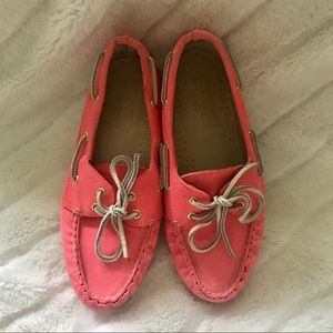 Pink JCrew Sperry Top-Siders